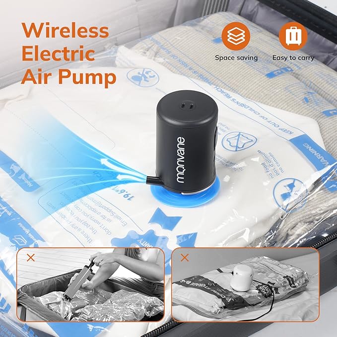 Space‑saving vacuum bag sets