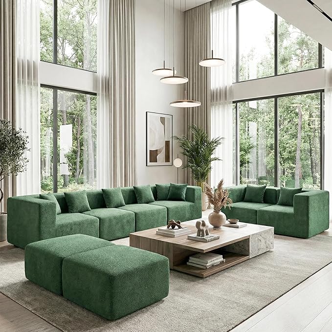 Soft corduroy or chenille upholstery