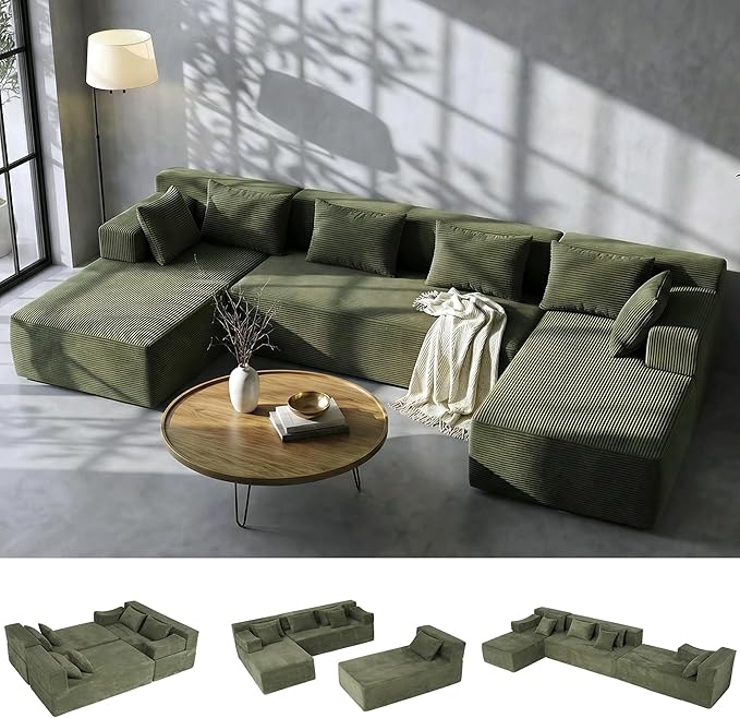 MONVANE 141" Modular Sectional Sofa (PRO Version)